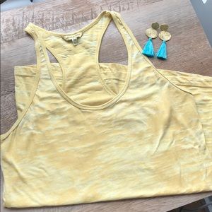 Sheer Yellow Tank